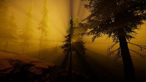 Unity 3D HDRP Volumetric Lighting Test