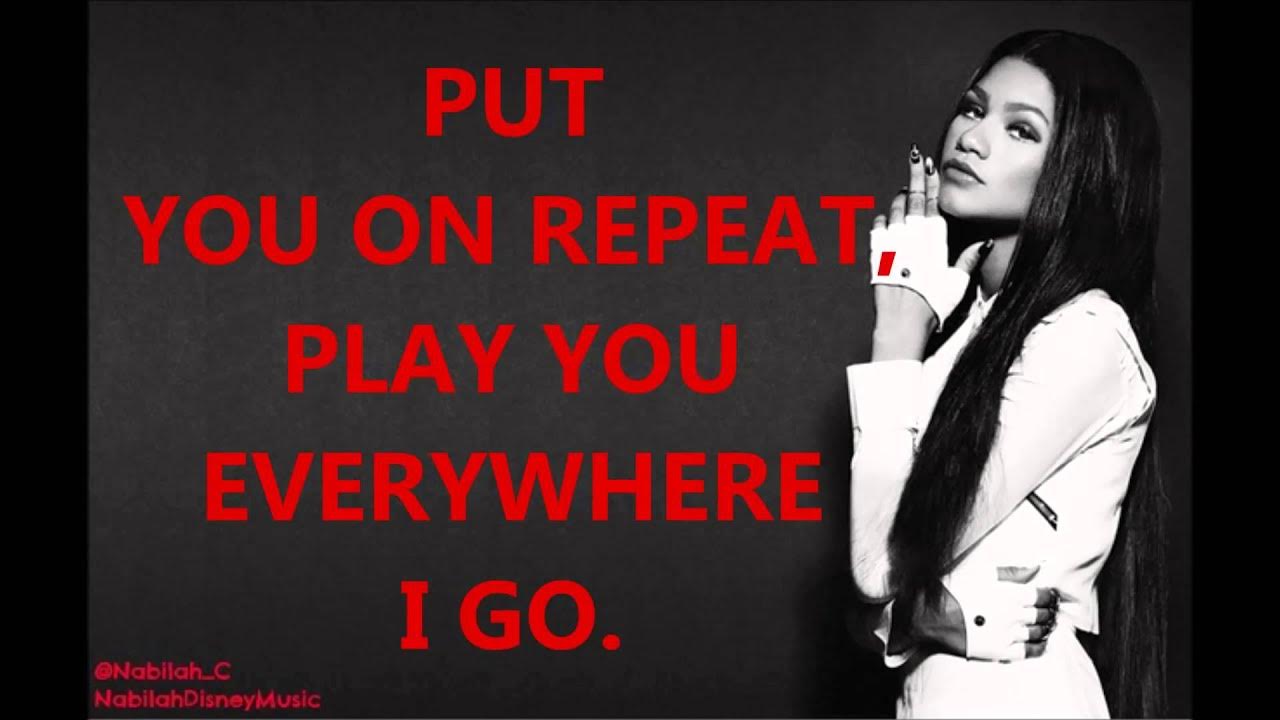 Zendaya- REPLAY- KARAOKE / INSTRUMENTAL [Lyrics on screen + Backing