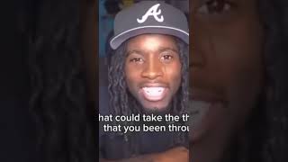 He Is Crying While Smiling