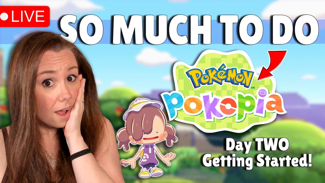 Trying to Make Progress in Pokopia! | Day TWO Shenanigans!!