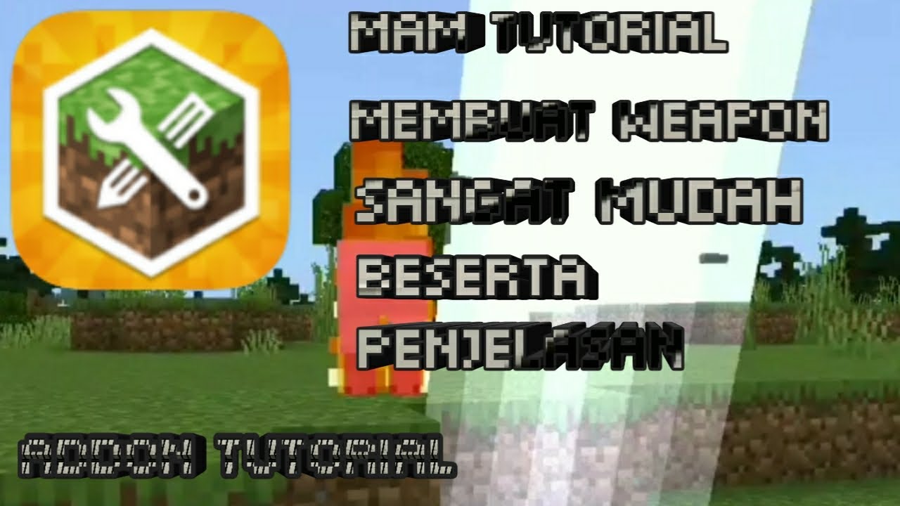 Addon Maker Tutorial || Membuat Weapon - YouTube