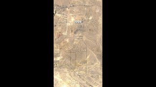 A City Built From Desert: 30 Years of Urbanization | Real Satellite Time-Lapse