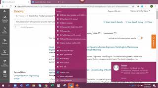 Knovel: Quick tips and Search Strategies