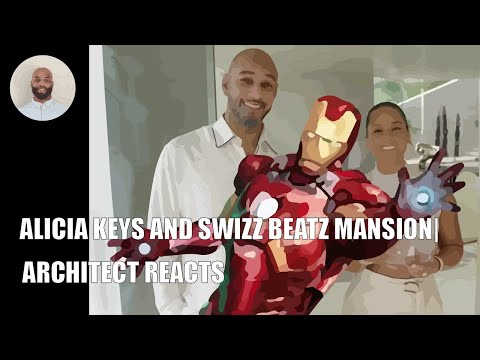 ARCHITECT REACTS | Alicia Keys & Swizz Beatz’s Mansion | IRON MAN's Real Home | Architectural Digest