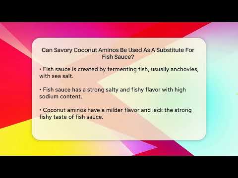 Can Savory Coconut