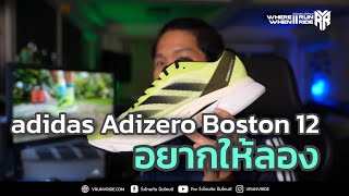 รีวิว รองเท้าวิ่ง adidas Adizero Boston 12 รองเท้าใส่ซ้อมวิ่งที่อยากให้ลองมากๆ