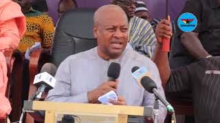 John Mahama pledges two boreholes in honour of Alhaji Bature