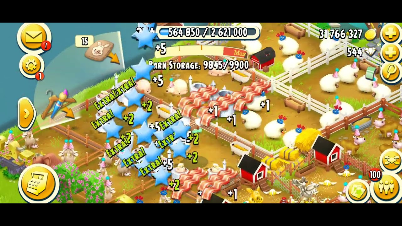 Hay Day xp boosting n active xp booster more xp fun YouTube