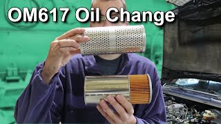 W123 Oil Change with 3 VERY important tips!