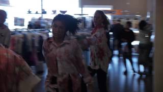 Zombie Flash Mob - Halloween Alley West Edmonton