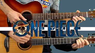 One Piece - Opening Theme // Easy Guitar Tutorial   TAB