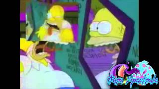 Homer Screaming Has A Sparta Remix