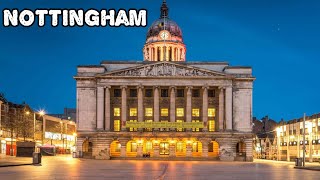Nottingham  نوتنغهام تُعتبر إحدى أكبر عشر مدن المملكة المتحدة حجما
