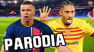 Canción PSG vs Barcelona 2-3 (Parodia LA CAPI - Myke Towers)