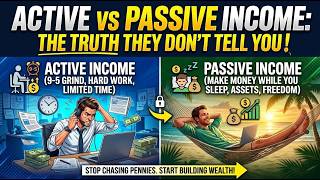 Active vs Passive Income: The Truth They Don’t Tell You”