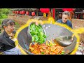 Village life in china  insane twice cooked pork  will aunty approve