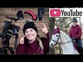 BLOOPERS! Behind the Scenes. What it's REALLY Like Being a YOUTUBER (Equestrian) AD | This Esme