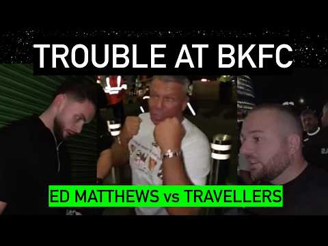 TRAVELLERS vs ED MATTHEWS at BKFC | Big Stacks is to blame they say