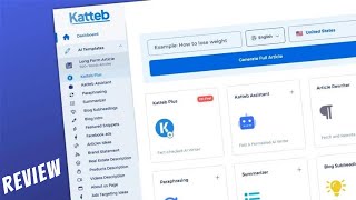 Katteb Review: Lifetime Deal & Demo Tutorial