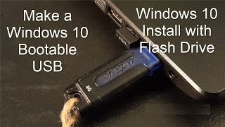 how to download windows 10 on usb flash drive