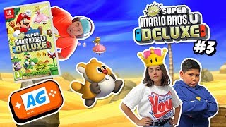 Desierto MALDITO! Super Mario BROS U Deluxe Switch en Español con Abrelo Game Capitulo #3