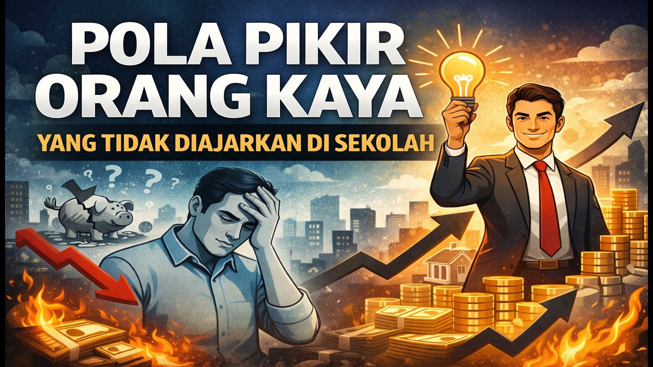 POLA PIKIR ORANG KAYA YANG TIDAK PERNAH DIAJARKAN DI SEKOLAH