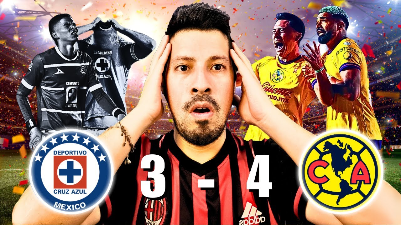 🇨🇱 REACCIÓN Cruz Azul vs Club América - SEMIFINAL HISTÓRICA / POLÉMICA