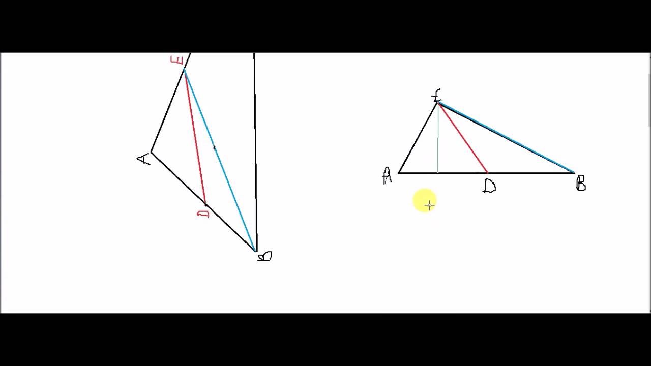 5 وحدات هندسة برهان نظرية طاليس حسب المساحات