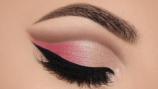 ♡ Soft Pink Cut Crease Makeup Tutorial | Melissa Samways ♡