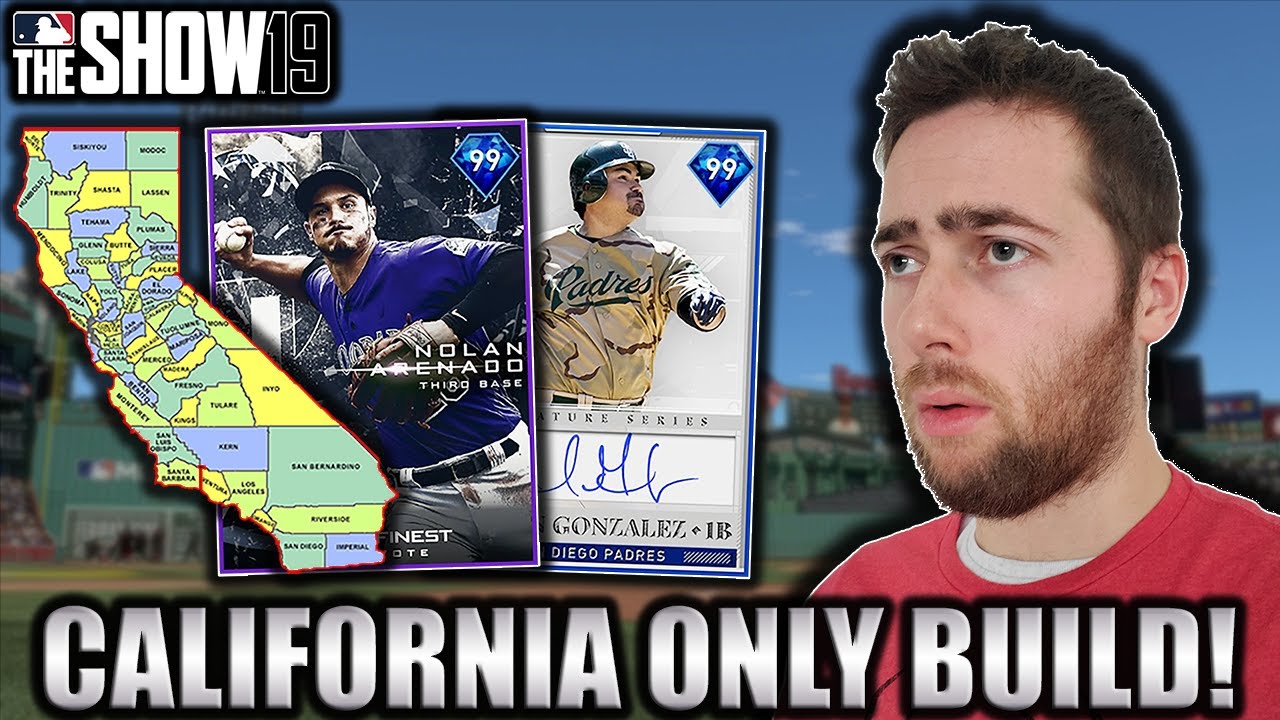 PLAYERS FROM CALIFORNIA ONLY....MLB THE SHOW 19 DIAMOND DYNASTY