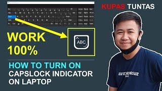Cara munculkan notifikasi Capslock di layar Laptop screenshot 4
