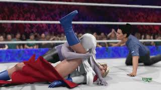 Power Girl vs. Amethyst