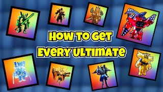 How to get *EVERY* Ultimate...  (TOILET TOWER DEFENSE)