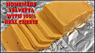 Awesome Homemade Velveeta Cheese!! Cheaper Tastier & Healthier
