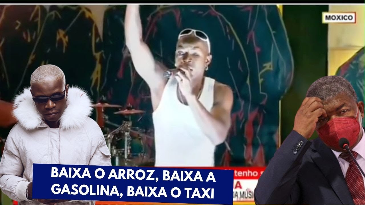 DADA 2 ENFRENTA O MPLA NO SHOW DOS 50 ANOS DE INDEPENDENCIA NO MOXICO AO PEDIR A BAIXA DOS PREÇOS