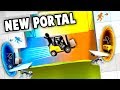 Total INSANITY!  HARDEST Portal Game Yet, NEW!  (Bridge Constructor Portal - Portal 3 Gameplay)