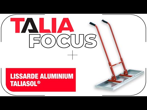 SOFOP TALIAPLAST - Lissarde à béton réglable 2 bras "TALIASOL" 1,34m vidéo