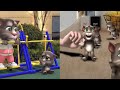 TIK TOK TALKING TOM 🎵 Tom Cat Exercise, battery charger for cat tom, tom cat Dancing