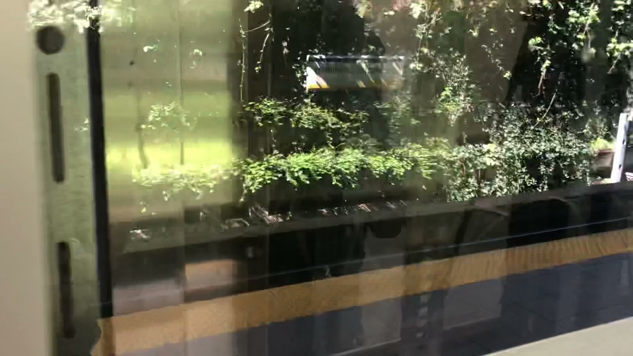 **Rare ride to Service level** Dover Impulse hydraulic elevator at Commercial Broadway Station.