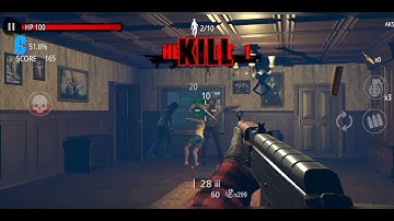 Zombie Hunter D-day Shooting gameplay part 1