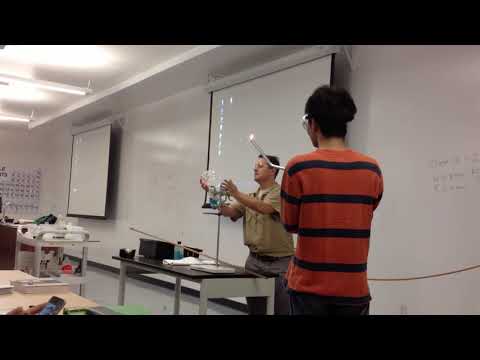 Methane Bubbles Burning My Hand
