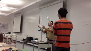 Methane Bubbles Burning My Hand
