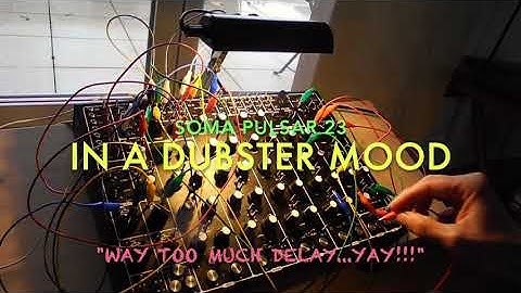 Soma Pulsar 23 presents: "In A dUBsTeR MOoD!"