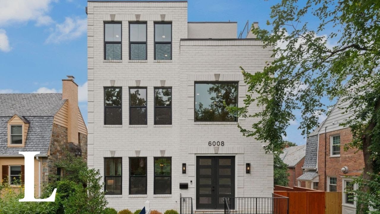 Tour a $2.7M Luxury Home in Washington DC | 7 Beds, 7.5 Baths, ADU in Lafayette Park