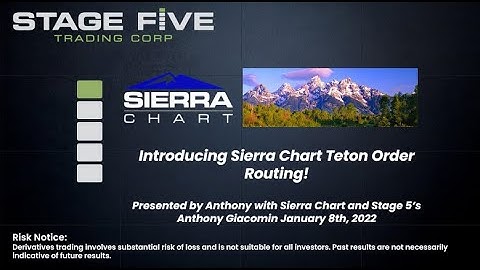 Introducing Sierra Chart Teton Order Routing
