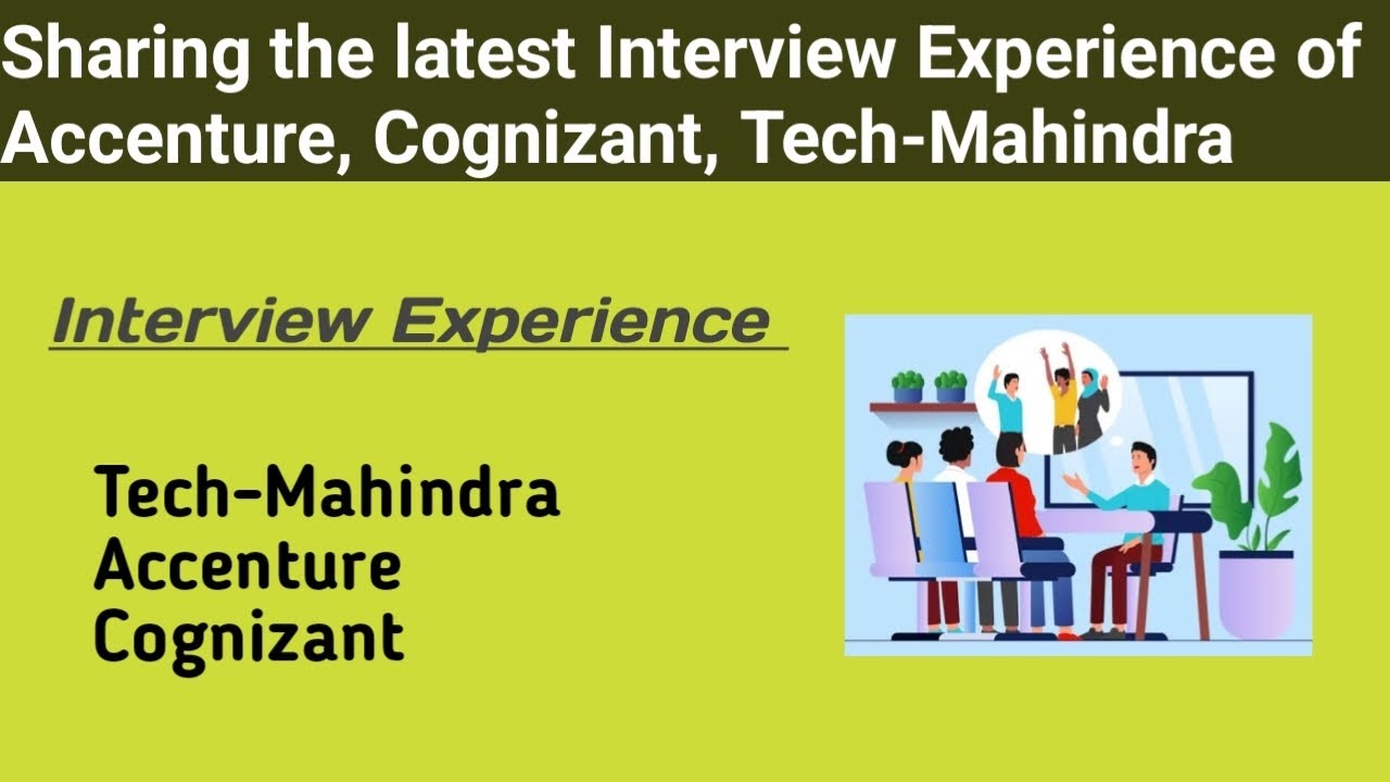 Latest Cognizant Tech-Mahindra Accenture Interview Questions for 2023 ...