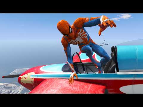 INSANE Spider-Man Crash FAILS! GTA 5 Ragdoll Chaos 💀 #15