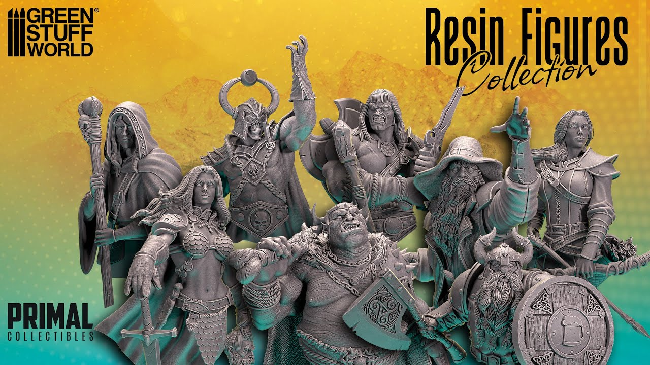 Primal Collectibles: Figurine e miniature - GSW, image size:1280x720