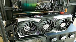 Прожигаем бекплейт на MSI RX6800 Gaming X Trio