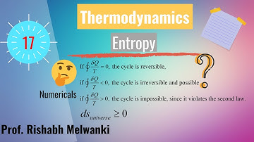 Module 2: Numericals on Entropy: Lec 17